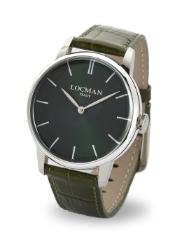 Locman 1960 classic marron time only watch