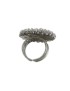 925 sterling silver filigree ring honeycomb circle adjustable size