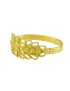 Sardinian filigree yellow gold Campidanese wedding band 