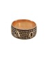 Ring with Ave Maria prayer in Sardinian Maria de Deus