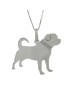 YUBIKIRI 925 Sterling Silver Rottweiler Dog Pendant Necklace - FREE ENTRY