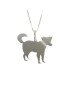 Meticcio dog necklace with 925 sterling silver pendant - FREE ENGRAVING