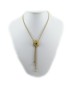 sardinian filigree yellow gold saliscendi corbula necklace