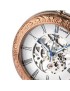 Lowell hand-wound mechanical pocket watch with visible movement