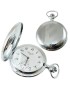 Pocket watch steel savonette worked manual winding customizable