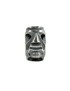 Mamuthones mask charm in burnished silver for Filu & Trama base bracelet