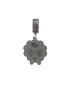 Eja sheepskin silver charm pendant for Filu & Trama base bracelet