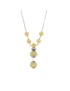 Collana donna sfere filigrana sarda in argento traforate brunite e dorate