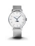 Locman 1960 montre classique à phase de lune pour hommes milano mesh