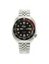 Men's automatic diver watch Perseus tortoiseshell steel 200m black