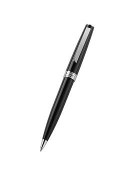 MONTEGRAPPA Rotating Ballpoint Pen Harmony Black ISA1RBAC