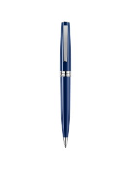 MONTEGRAPPA Penna roller Manager nera minuterie acciaio ISMANRIC