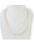 Strand of pearls for Japanese Akoya necklace 8.5 / 9 Thigh white with natural shades