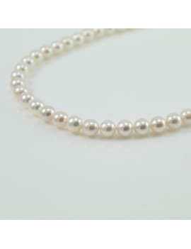 Strand of Japanese Akoya pearls large Thigh 6.5/7