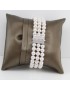 Bracciale Coscia donna perle akoya con chiusura oro bianco diamanti