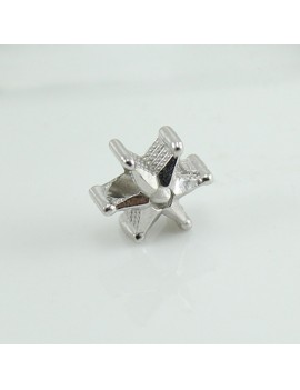 Silver sartiglia star pendant