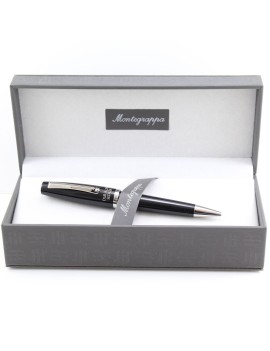 MONTEGRAPPA penna a sfera Manager IUSTITIA dura lex sed lex simbolo Giustizia confezione packaging