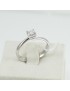 Mirco Visconti solitaire half carat diamond ring for women in white gold