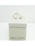 Mirco Visconti white gold women's solitaire ring with certified diamond