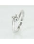 Mirco Visconti white gold women's solitaire ring with 0.28 kt diamond