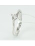 Mirco Visconti white gold women's solitaire ring with 0.23 kt diamond