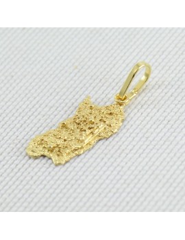 Pendentif Sardinia en or jaune 18K pour homme