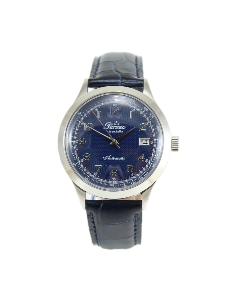 Orologio uomo automatico Perseo Trestelle classico blu 84441.03