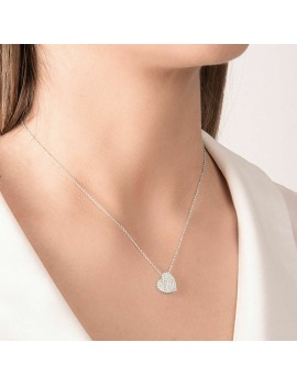 Collana Mirco Visconti pendente cuore diamanti P1237