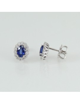 Mirco visconti orecchini donna in oro e zaffiri