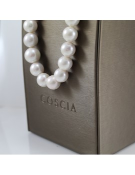 Collana filo di perle edison freshwater Coscia