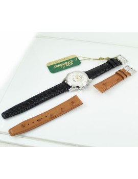 Orologio Perseo settebello set doppio cinturino pelle alligatore e struzzo