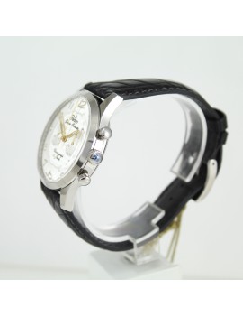 Orologio uomo Perseo Settebello cinturino pelle nero