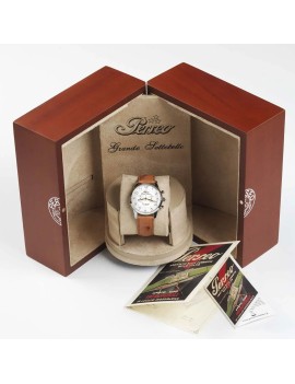 Orologio perseo Settebello Lemania 872 referenza 13300 box legno