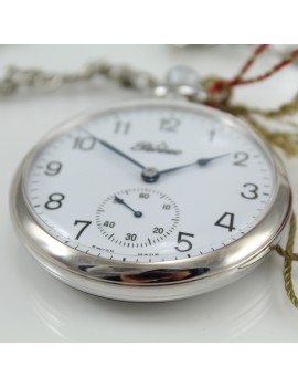 Orologio da tasca Perseo FS meccanico carica manuale con numeri arabi diametro 52 mm