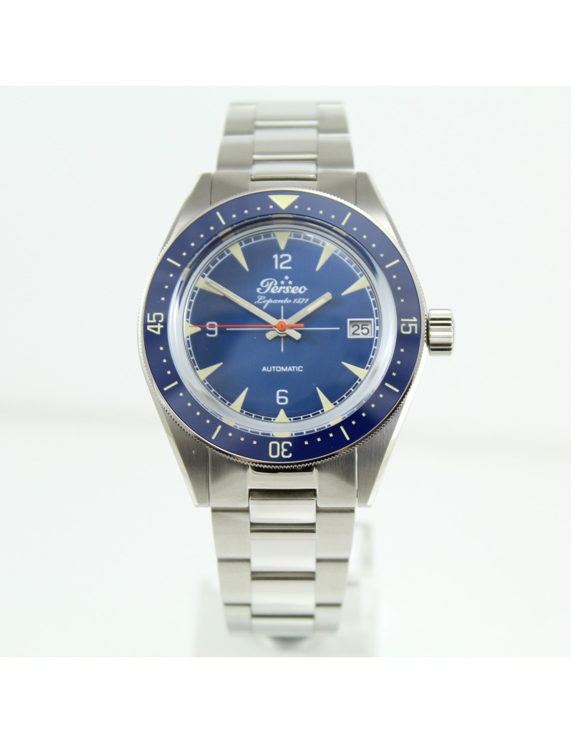 Orologio Perseo uomo automatico Battaglia di Lepanto blu 11372.02