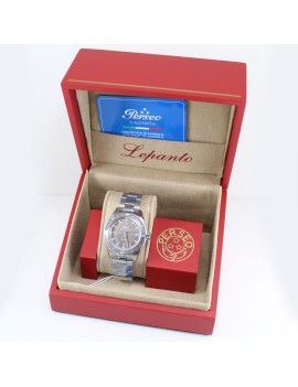 Orologio perseo dedicato alla battaglia di Lepanto grigio 11372.04 scatola